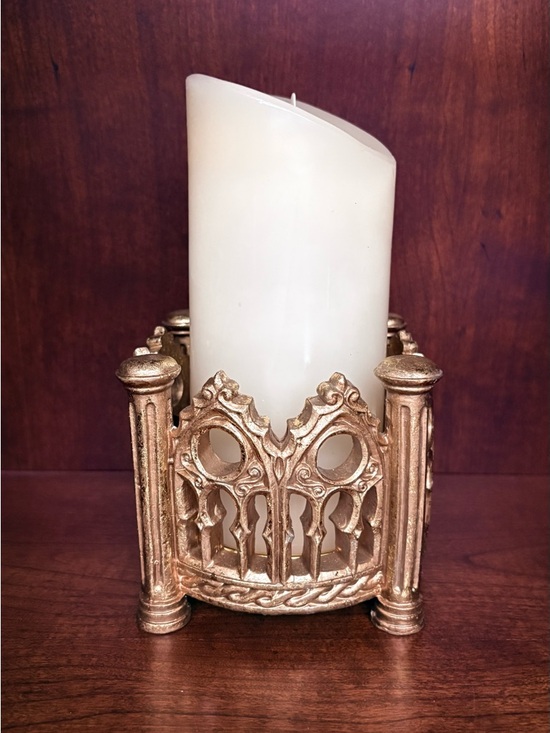 Other - Gothic Gold Ornate Candle Holder. ❣️